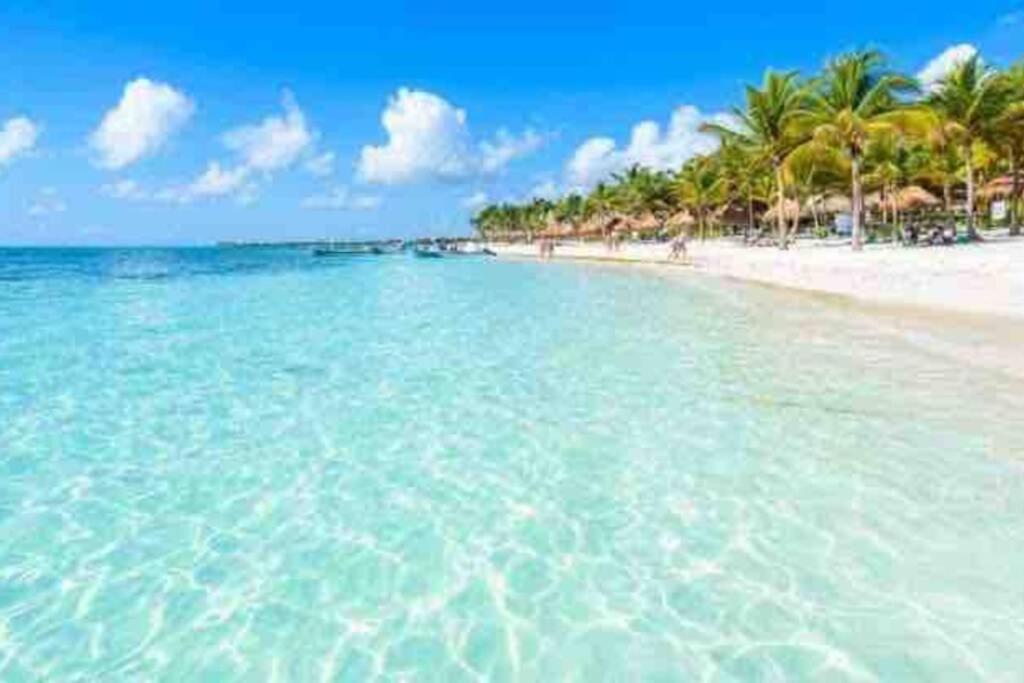 شقة Vive Tus Vacaciones, Depa Nuevo بلايا ديل كارمن المظهر الخارجي الصورة